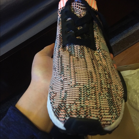 ADIDAS NMD PINK SUN GLOW GLITCH CAMO - Picture 8 of 8